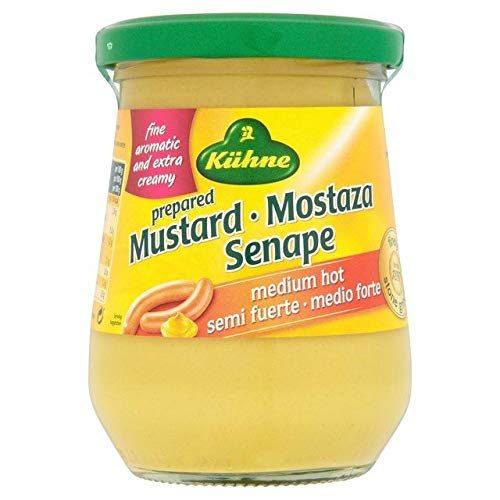 Kuhne Mittelscharfer Senf 250Ml Deutsch von Kühne