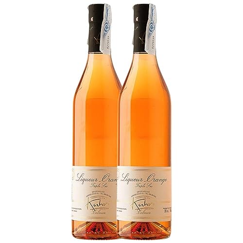 Triple Sec Kuhri Orange 70 cl (Schachtel mit 2 Flaschen von 70 cl) von Kuhri Distillateur