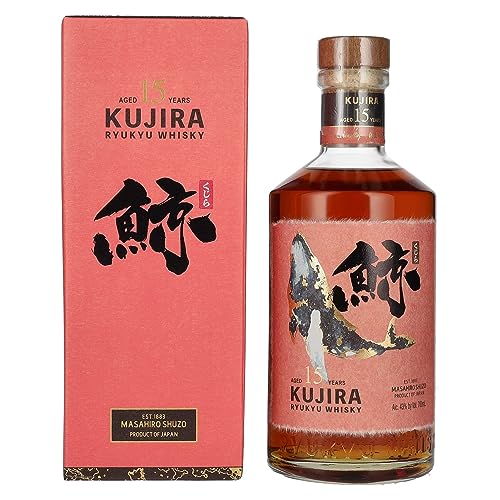 Kujira Ryukyu 15 Years Old Single Grain Whisky 43Prozent Vol. 0,7l in Geschenkbox von Kujira