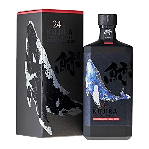 KUJIRA Ryukyu Whisky aus Japan, Single Grain Whisky, 24 Years Old Bourbon Cask, 43% vol - 1 x 700 ml von Kujira