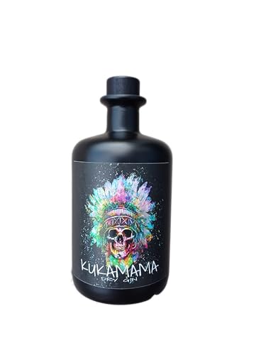 Kukamama Black - Dry Gin I 40% I 0,5l (Zitrus, 0.5 l) von Kukamama