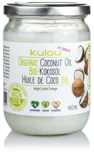 KULAU Bio-Kokosöl 2 x 450 ml von Kulau