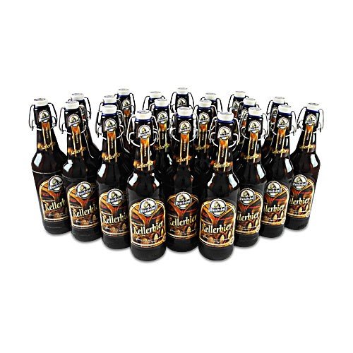 Mönchshof Kellerbier (20 Flaschen à 0,5 l / 5,4 % vol.) inc. 3.00€ MEHRWEG Pfand von Kulmbacher Brauerei