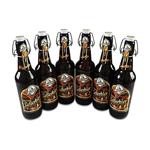 Mönchshof Kellerbier (6 Flaschen à 0,5 l / 5,4% vol.) von Kulmbacher Brauerei