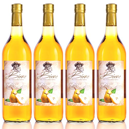 Alte Birne 1,0 Liter 4 Flaschen Kultbrand DLG Gold Nürnberg, Williams-Christ-Birne/Vieille Poire, Direkt vom Hersteller, Qualität Prinzipien à 1000ml Alte Birne 1,0 Liter 4 Flaschen Kultbrand DLG Gold Nürnberg, Williams-Christ-Birne/Vieille Poire, Direkt vom Hersteller, Qualität Prinzipien à 1000ml von Kultbrand