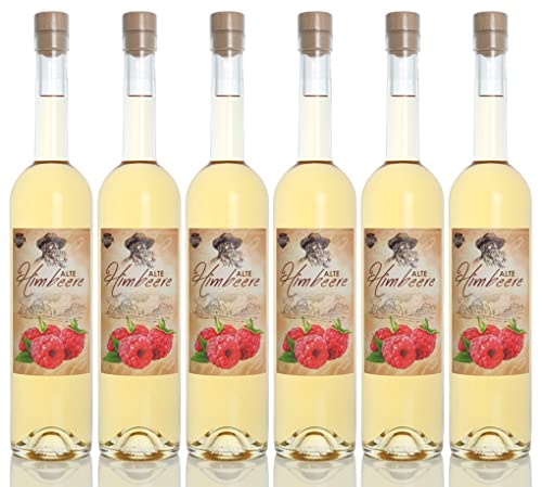 Alte Himbeere 0,7 Liter 6 Flaschen DLG Gold + Beste Spirituose 2021 bei DLG Kultbrand Vieille Framboise (Mengenrabatt > siehe Beschreibung) Nürnberg Vom Hersteller Himbeer-Schnaps Qualität 700 ml von Kultbrand