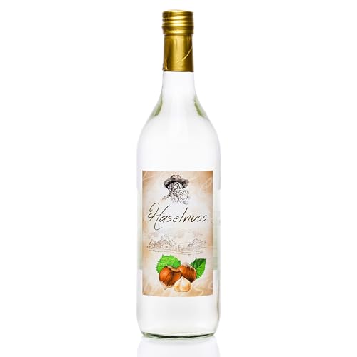 Haselnuss Schnaps 1,0 Liter 1 Flasche DLG Gold Kultbrand (Mengenrabatt > siehe Beschreibung) Nürnberg, Deutsches Erzeugnis Qualität, Haselnussschnaps, Direkt vom Hersteller, Feine Haselnuss 1000 ml von Kultbrand