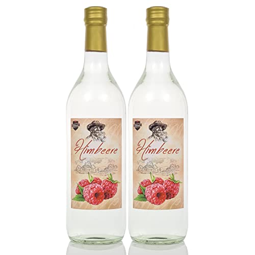 Himbeere Framboise 1,0 Liter 2 Flaschen DLG Gold, Kultbrand (Mengenrabatt > siehe Beschreibung) Nürnberg Vom Hersteller Himbeer-Schnaps Qualität 700 ml von Kultbrand