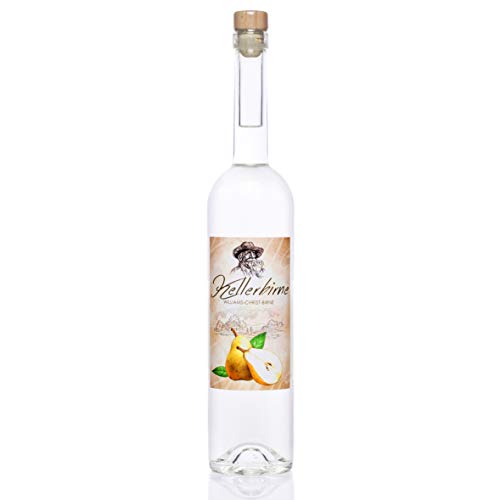 Kellerbirne® 0,7 Liter 1 Flasche Kultbrand DLG Gold (Mengenrabatt > siehe Beschreibung) Williams-Christ-Birne/Poire Birnenschnaps, Nürnberg, vom Hersteller, Höchste Qualitäts Prinzipien 700 ml von Kultbrand