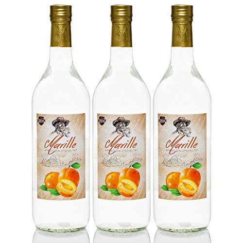 Marille 1,0 Liter 3 Flaschen Kultbrand DLG Gold Aprikose Marillen Schnaps Marillenschnaps Aprikosenschnaps, Nürnberg, Direkt vom Hersteller, Höchste Qualitäts Prinzipien à 1000 ml Marille 1,0 Liter 3 Flaschen Kultbrand DLG Gold Aprikose Marillen Schnaps Marillenschnaps Aprikosenschnaps, Nürnberg, Direkt vom Hersteller, Höchste Qualitäts Prinzipien à 1000 ml von Kultbrand