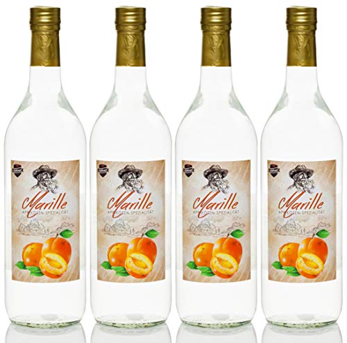 Marille 1,0 Liter 4 Flaschen Kultbrand DLG Gold Aprikose Marillen Schnaps Marillenschnaps Aprikosenschnaps, Nürnberg, Direkt vom Hersteller, Höchste Qualitäts Prinzipien à 1000 ml Marille 1,0 Liter 4 Flaschen Kultbrand DLG Gold Aprikose Marillen Schnaps Marillenschnaps Aprikosenschnaps, Nürnberg, Direkt vom Hersteller, Höchste Qualitäts Prinzipien à 1000 ml von Kultbrand