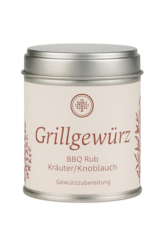 Grillgewürz BBQ Rub Kräuter-Knoblauch – 85 g | Mediterrane Gewürzmischung aus Österreich | Für Fleisch, Gemüse, Fisch & Marinaden | Ohne Zusatzstoffe Grillgewürz BBQ Rub Kräuter-Knoblauch – 85 g | Mediterrane Gewürzmischung aus Österreich | Für Fleisch, Gemüse, Fisch & Marinaden | Ohne Zusatzstoffe von Kumitzberg