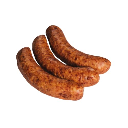 Hirsch Käsekrainer - Feinstes Brühwürste mit cremiger Käsefüllung, 3 Stück, ~400g | Kumitzberg Hirsch Käsekrainer - Feinstes Brühwürste mit cremiger Käsefüllung, 3 Stück, ~400g | Kumitzberg von Kumitzberg