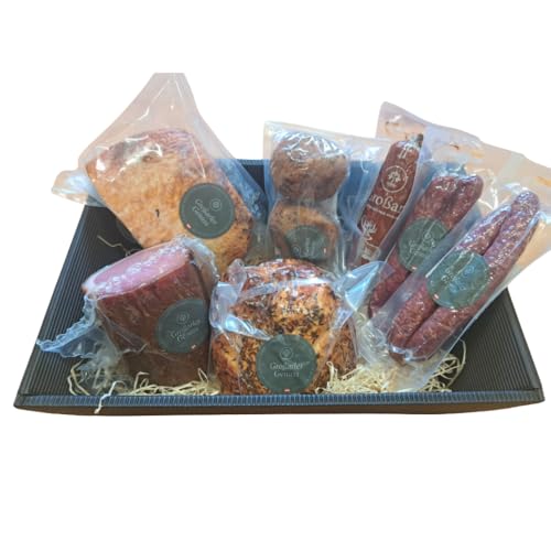 Kumitzberg Genusspaket – Hausgemachte Fleischspezialitäten aus Österreich – Speck, Schopfbraten, Fricandeau, Würste, Leberknödel – Vakuumverpackt & gekühlt geliefert von Kumitzberg
