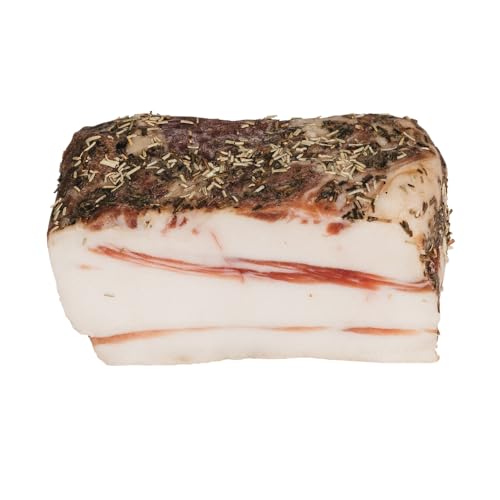Lardo vom Wollschwein 250g | Rückenspeck aus Österreich | Fein gewürzt mit Rosmarin & Thymian | Naturgereift & vakuumverpackt | Premium Feinkost | Kühl lagern von Kumitzberg