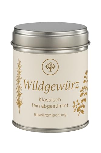 Wildgewürz – 50 g | Klassisch fein abgestimmte Gewürzmischung für Wildgerichte | Mit Wacholder, Rosmarin, Pfeffer & Kräutern | Kumitzberg Wildgewürz – 50 g | Klassisch fein abgestimmte Gewürzmischung für Wildgerichte | Mit Wacholder, Rosmarin, Pfeffer & Kräutern | Kumitzberg von Kumitzberg