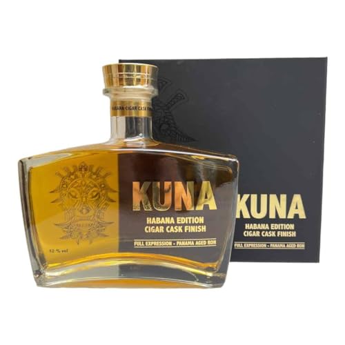 Kuna Panama Aged Ron Habana Edition Cigar Cask Finish 42% Vol. 0,7l in Geschenkbox von Kuna Ron