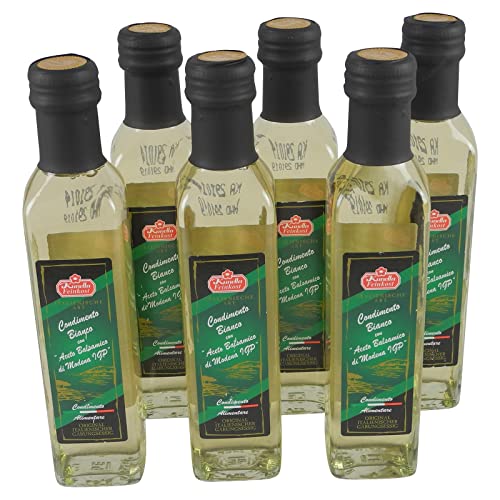 Condimento Balsamico Bianco, 5,5% Säure (6 Flaschen à 250 ml) von Kunella Feinkost GmbH