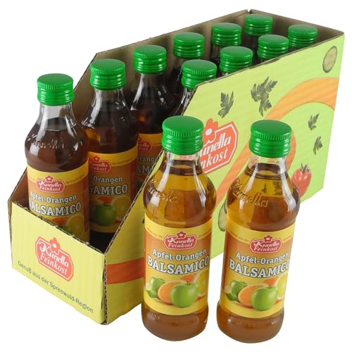 Kunella Apfel-Orangen Balsamico 12er Pack (12 Flaschen à 100 ml) von Kunella Feinkost GmbH