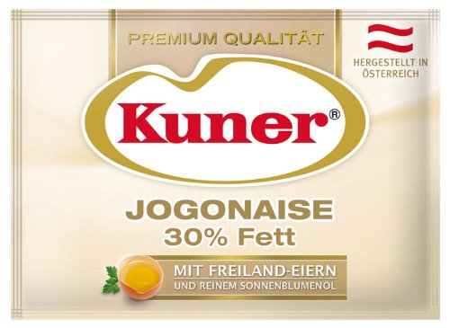 Kuner Jogonaise, 30 % Fett, mit Freilandeiern und reinem Sonnenblumenöl - 100ml von Kuner