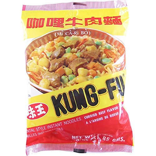 Kung-Fu - Curry-Suppe mit orientalischem Rindfleischgeschmack - Produkt aus Taiwan - 85 Gramm von Kung-Fu