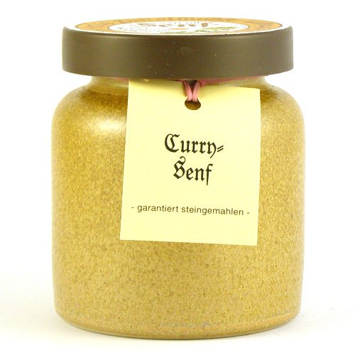 Senfmühle Kleinhettstedt Currysenf - 270 ml von Kunst- und Senfmühle Kleinhettstedt