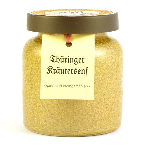 Senfmühle Kleinhettstedt Kräutersenf - 270 ml von Kunst- und Senfmühle Kleinhettstedt