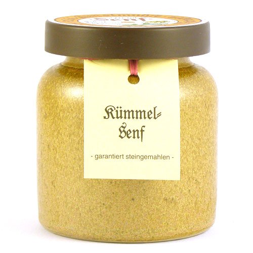 Senfmühle Kleinhettstedt Kümmelsenf - 270 ml von Kunst- und Senfmühle Kleinhettstedt