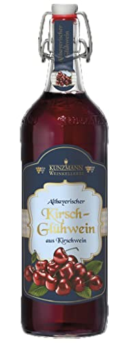 Kunzmann Altbayrischer Kirsch Glühwein (1 x 1,0l Flasche) - die Glühweinspezialität aus dem Herzen BayernL8 von Kunzmann