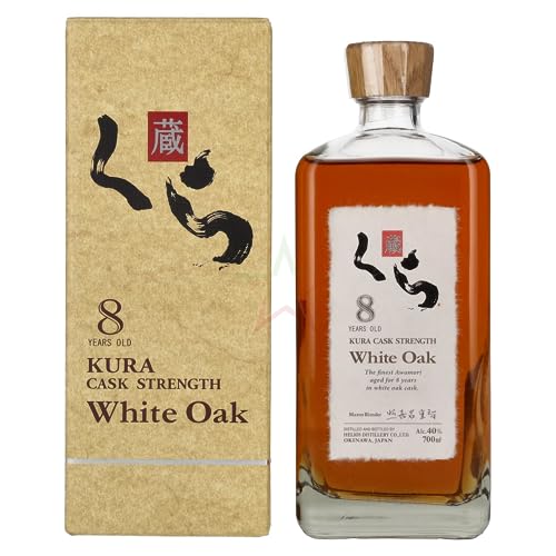 Kura 8 Years Old White Oak Single Malt Whisky 40,00% 0,70 lt. von Kura