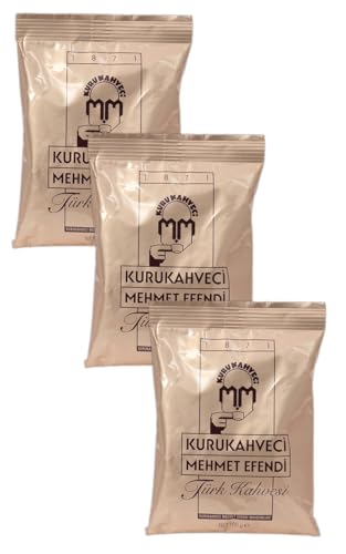 Kurukahveci Mehmet Efendi Kaffee Mehmet Efendi 100g 3-er Pack von Kurukahveci Mehmet Efendi