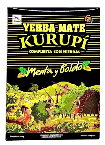 Kurupi Compuesta Especial - Menta y Boldo - Mate Tee aus Paraguay 500g von Kurupi