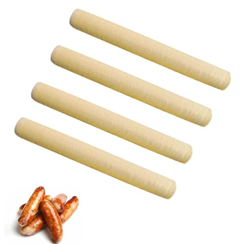 4*Kunstdarm Getrocknete Wurst, Frische Kollagen Wursthüllen, Trockenschwein Wursthülle Rohr, Kollagenhüllen Wursthülle Trocknen, Kunstdarm Hüllen Für Rohwurst, Collage-n Casings Dry Wursthüllenrohr 4*Kunstdarm Getrocknete Wurst, Frische Kollagen Wursthüllen, Trockenschwein Wursthülle Rohr, Kollagenhüllen Wursthülle Trocknen, Kunstdarm Hüllen Für Rohwurst, Collage-n Casings Dry Wursthüllenrohr von Kuxiptin