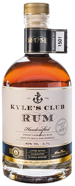 Kyle's Club Rum 40% vol. 0,7 l von Kyle's Manufaktur