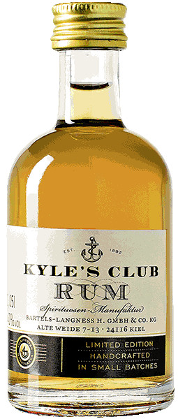 Kyle's Club Rum 40% vol. 50 ml von Kyle's Manufaktur