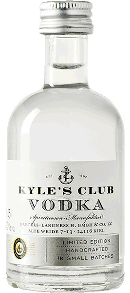 Kyle's Club Vodka 40% vol. 50 ml von Kyle's Manufaktur