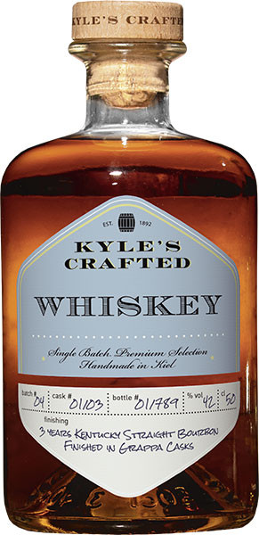 Kyle's Crafted Straight Bourbon Whiskey Batch No.4 42% vol. 0,5 l von Kyle's Manufaktur