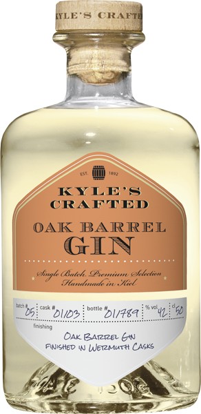 Kyle's Crafted Gin Batch No.5 42% vol. 0,5 l von Kyle's Manufaktur