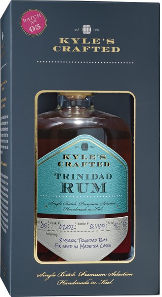 Kyle's Crafted Trinidad Rum Batch No.5 42% vol. 0,5 l von Kyle's Manufaktur
