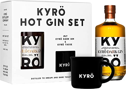 Kyrö Gin Geschenkverpackung I Ginset inklusive Tasse I Roggen Gin aus Finnland I 500 ml I 42,6% Vol. von Kyrö