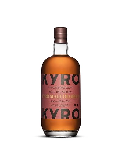 Kyrö Malt Oloroso Whisky 47,2% vol. | Finnischer Roggenwhisky | 0,7 Liter | Oloroso Sherry Fass Finish | Kyrö Distillery von Kyrö