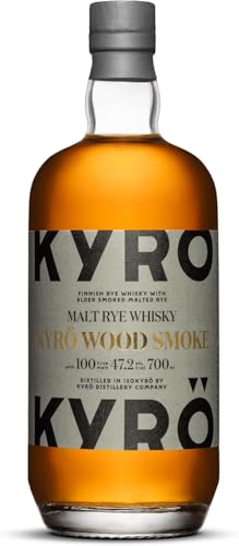 Kyrö Wood Smoke Whisky 47,2% vol. | Finnischer Roggenwhisky | 0,7 Liter | Über Erlenholz geräuchert | Kyrö Distillery Kyrö Wood Smoke Whisky 47,2% vol. | Finnischer Roggenwhisky | 0,7 Liter | Über Erlenholz geräuchert | Kyrö Distillery von Kyrö