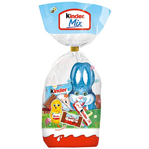 Kinder Mix Große Mischung Ostern | Mischung aus beliebten kinder Produkten | 1 x 202g Kinder Mix Große Mischung Ostern | Mischung aus beliebten kinder Produkten | 1 x 202g von Kywië