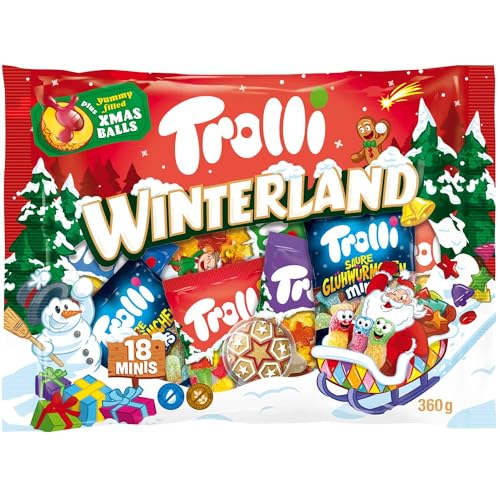 Winterland Minis 18er - Mischung aus Fruchtgummi und Schaumzucker - 360g von Kywië
