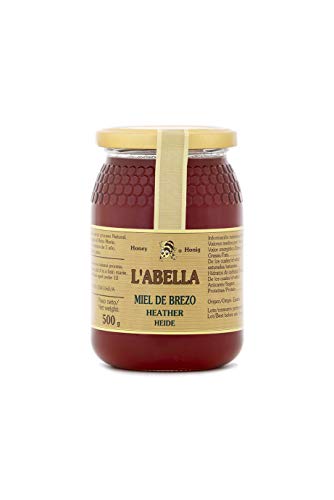 L'Abella Mel – 100% natürlicher Heidehonig | Reiner Bienenhonig, von Hand gesammelt in den Bergen der Costa Blanca, Spanien – Premiumprodukt – 500 g – glutenfrei L'Abella Mel – 100% natürlicher Heidehonig | Reiner Bienenhonig, von Hand gesammelt in den Bergen der Costa Blanca, Spanien – Premiumprodukt – 500 g – glutenfrei von L'ABELLAMEL