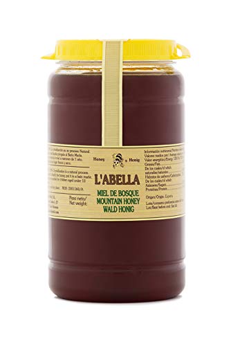 L'Abella Mel – 100% natürlicher Waldhonig | Reiner Bienenhonig, von Hand gesammelt an der Costa Blanca, Spanien – Premiumprodukt – 2000-g-Glas – Glutenfrei L'Abella Mel – 100% natürlicher Waldhonig | Reiner Bienenhonig, von Hand gesammelt an der Costa Blanca, Spanien – Premiumprodukt – 2000-g-Glas – Glutenfrei von L'ABELLAMEL