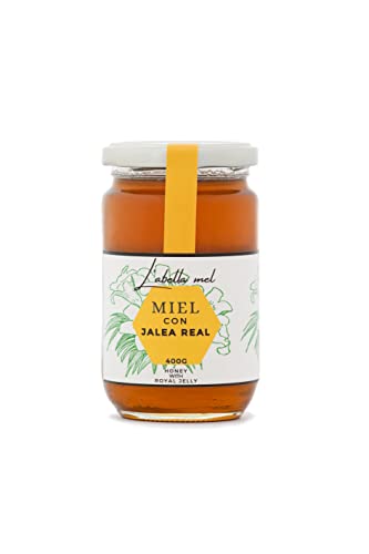 L'Abella Mel – Honig mit Gelée Royale – Handwerkliches Produkt der Costa Blanca, Spanien | Natürlich - Apitherapie - 400g-Glas von L'ABELLAMEL