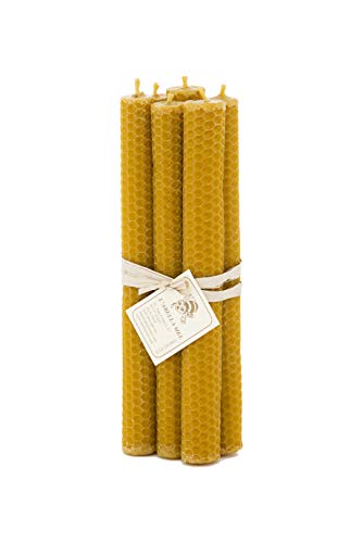 L'Abella Mel - Natürliche und handgefertigte Kerze aus 100% Bienenwachs, handgefertigt | Packung mit 6 Kerzen. Enthält 6 Kerzen von 2x2x20cm L'Abella Mel - Natürliche und handgefertigte Kerze aus 100% Bienenwachs, handgefertigt | Packung mit 6 Kerzen. Enthält 6 Kerzen von 2x2x20cm von L'ABELLAMEL