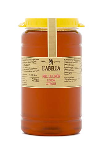 L'Abella Mel - Natürlicher Zitronenhonig | Reiner Bienenhonig, von Hand gesammelt an der Costa Blanca, Spanien – Premiumprodukt – Glutenfrei – 2000 g L'Abella Mel - Natürlicher Zitronenhonig | Reiner Bienenhonig, von Hand gesammelt an der Costa Blanca, Spanien – Premiumprodukt – Glutenfrei – 2000 g von L'ABELLAMEL