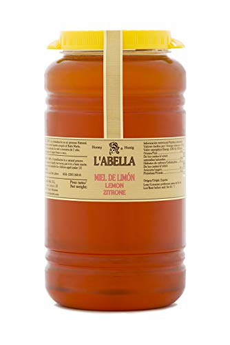 L'Abella Mel - Natürlicher Zitronenhonig | Reiner Bienenhonig, von Hand gesammelt an der Costa Blanca, Spanien – Premiumprodukt – Glutenfrei – 3000 g L'Abella Mel - Natürlicher Zitronenhonig | Reiner Bienenhonig, von Hand gesammelt an der Costa Blanca, Spanien – Premiumprodukt – Glutenfrei – 3000 g von L'ABELLAMEL